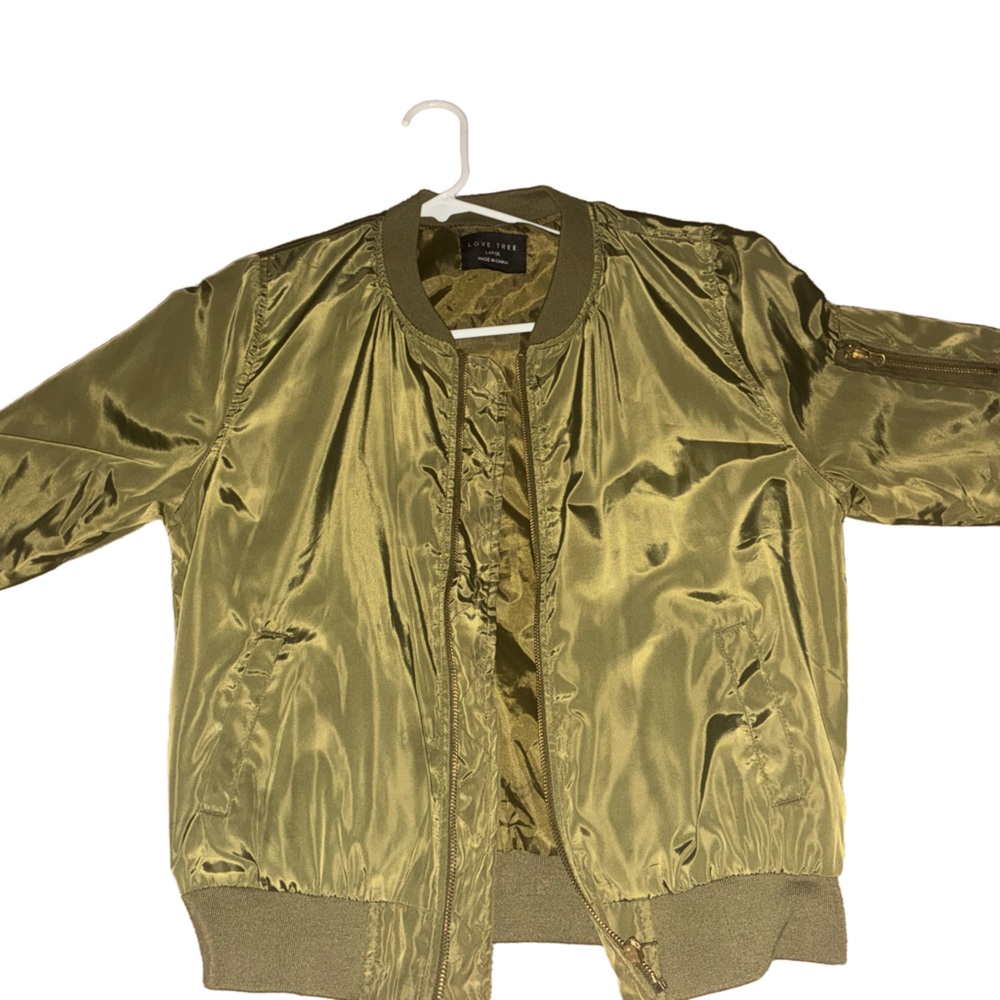 Bomber Jacket Olive/army Green